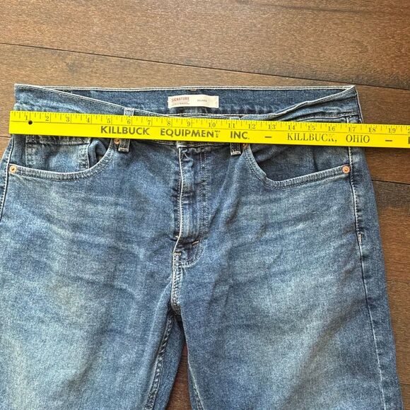 Levis signature mens jeans relaxed size 33x30 casual work pants - Picture 7 of 11
